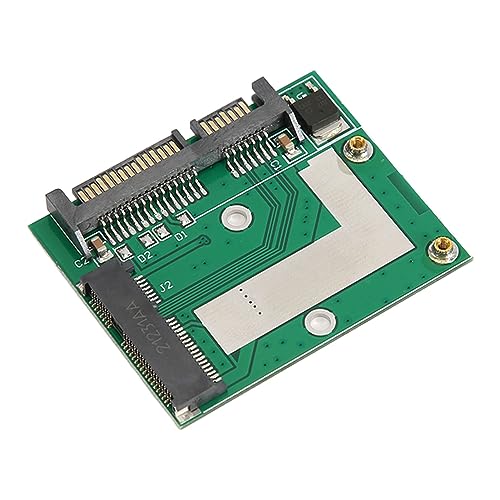 Aeun MSATA SSD auf 2,5-Zoll-SATA-Adapterplatine PCB Langlebiger Mini-PCIe-SSD-Adapter Einfache Verwendung für Laptop von Aeun