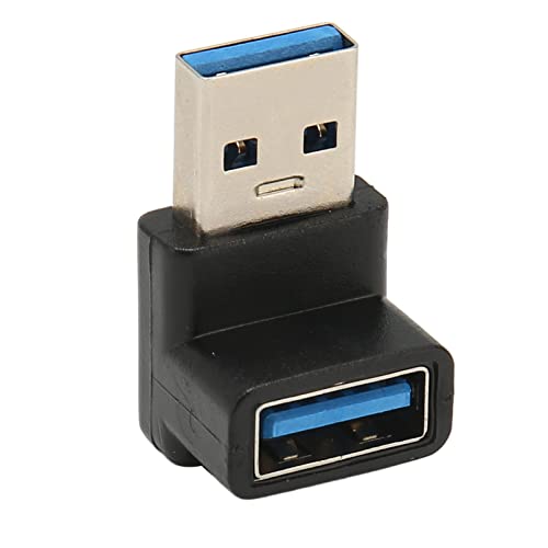 Aeun USB-Stecker auf USB-Buchse, Rechtwinkliger 90-Grad-Hochgeschwindigkeits-Kleiner Tragbarer USB3.1-USB-A-Stecker auf USB-A-Buchse-Adapter für PC Aeun USB-Stecker auf USB-Buchse, Rechtwinkliger 90-Grad-Hochgeschwindigkeits-Kleiner Tragbarer USB3.1-USB-A-Stecker auf USB-A-Buchse-Adapter für PC von Aeun
