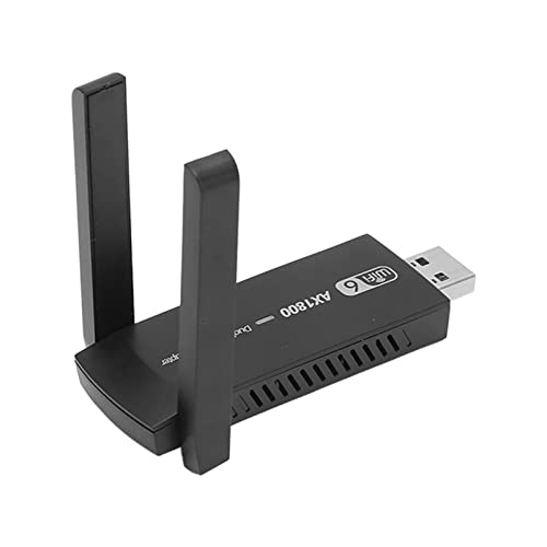 Aeun WiFi 6 Adapter, Plug and Play WiFi 6 USB3.0 WiFi Dongle Stabile Übertragung Dualband für PC Aeun WiFi 6 Adapter, Plug and Play WiFi 6 USB3.0 WiFi Dongle Stabile Übertragung Dualband für PC von Aeun