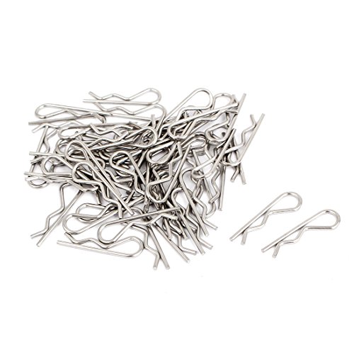 Aexit 1,2mm x 25mm Haarnadel Mechanische Anhängevorrichtung Traktor Splinte Clip 50 Stücke (540780a4568e2a86c7c25b43460c7168) von Aexit