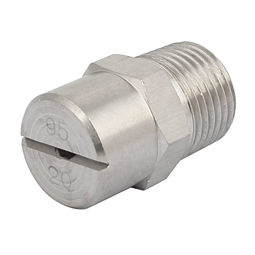 Aexit 1 / 2BSP 2.8mm Düsen-Spritzdurchmesser 95 Grad Edelstahl Flachgebläse-Spritzdüse (9a9222c7bf699a74d7569c7d8c0e5b84) von Aexit