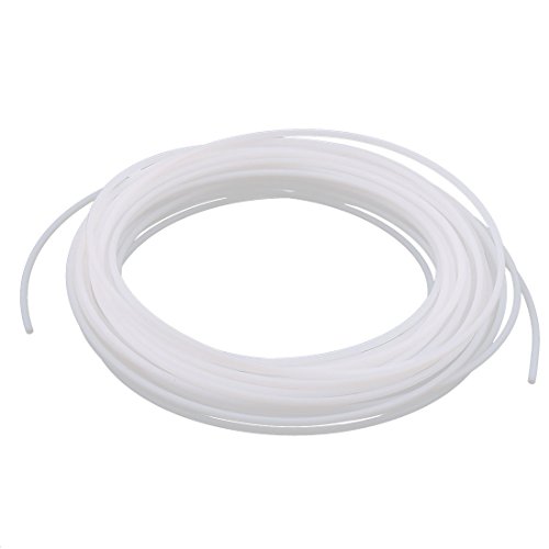 Aexit 1 mm x 2 mm PTFE-Schlauchleitung 10 Meter 33Ft Clear für 3D-Drucker RepRap (b42374658bdcdccc2bb51100202e2897) von Aexit