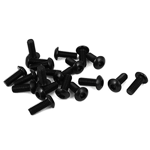 Aexit # 10-32 x 1/2' 'UNF 10.9 Stahl Innensechskant Knöpfen Maschinenschrauben Schwarz 20 Stücke (7f4f60949870280b9a1edef97198e4d3) von Aexit