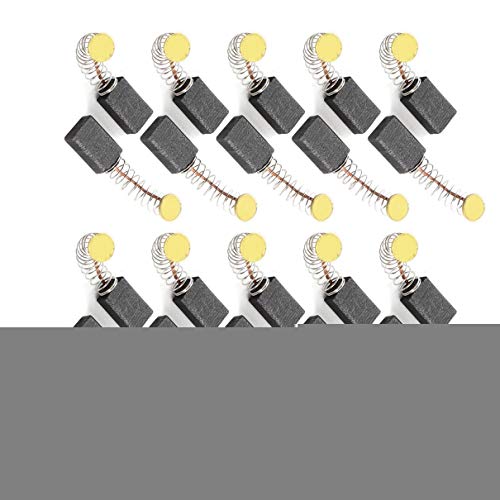 Aexit 10 Paar Baumarkt 10 mm x 8 mm x 5 mm Motor Kohlebürste für CB-56 Elektroinstallation Leistung Werkzeug von Aexit