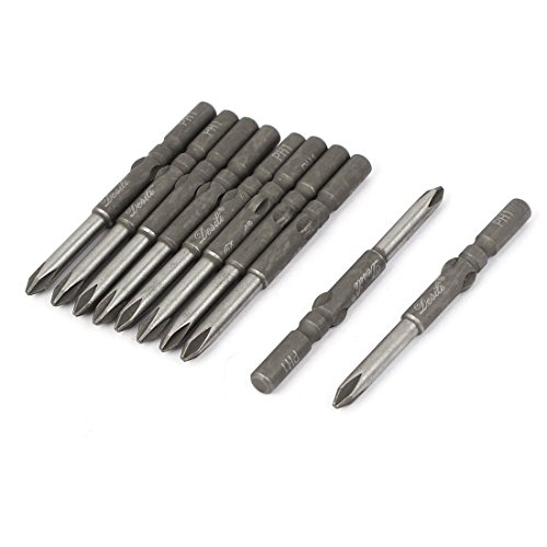 Aexit 10 Schraubendreher Stück 4mm Kreuzkopf Magnetisch PH1 Schraubendreher Bits Kreuzschlitz-Schraubendreher 60mm Aexit 10 Schraubendreher Stück 4mm Kreuzkopf Magnetisch PH1 Schraubendreher Bits Kreuzschlitz-Schraubendreher 60mm von Aexit