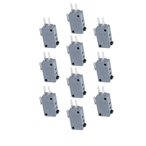 Aexit 10 Stk Baumarkt G5T16-E1Z200 Universal Mikrowellen Tür Ofen Elektroinstallation Gefriermaschine Mikroschalter von Aexit