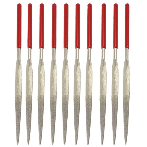 Aexit 10 Stück 160mmx4mm Abwehr Oval Halbrunde Barrette Diamantfeilen (af659c002ea7b2e18d73507ef9be81ea) von Aexit