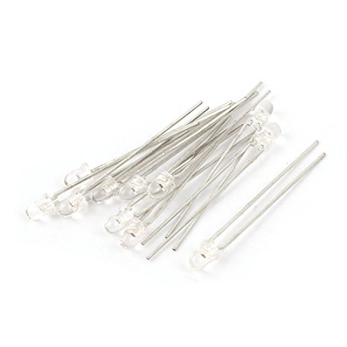 Aexit 10 Stück 3mm 850nm IR-Infrarot-LED-Leuchtdioden (0835368c03dd1096541a1fa01b2daeb2) von Aexit