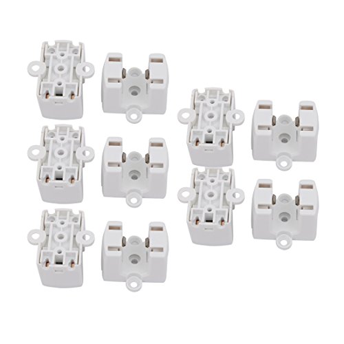 Aexit 10 Stücke F34B AC 500 V 2A 2GX13 Sockelleuchte Sockel PL Leuchtstoffröhre Lampenfassung (e0c7696bac35b75445d0f0d4fd708c92) von Aexit