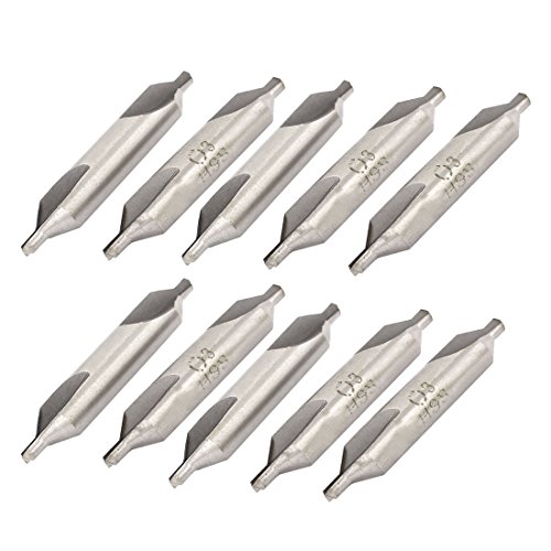 Aexit 10 stücke 3mm Dia HSS Dual Ended Zentrierbohrer senke-r Drehmaschine Mühle Werkzeug 50x8mm (fb190c1a4eb29cde2fabf9057b3d3a51) von Aexit