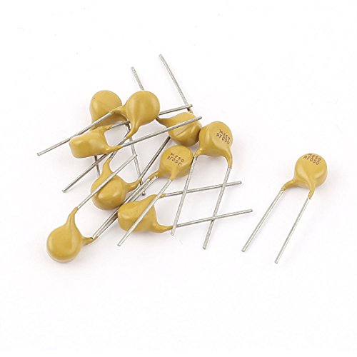 Aexit 10pcs rückstellbare Sicherung 250V 50mA radial geführtes PPTC-Polyswitch (0f12b878348bd0e8be859765961b49f7) von Aexit