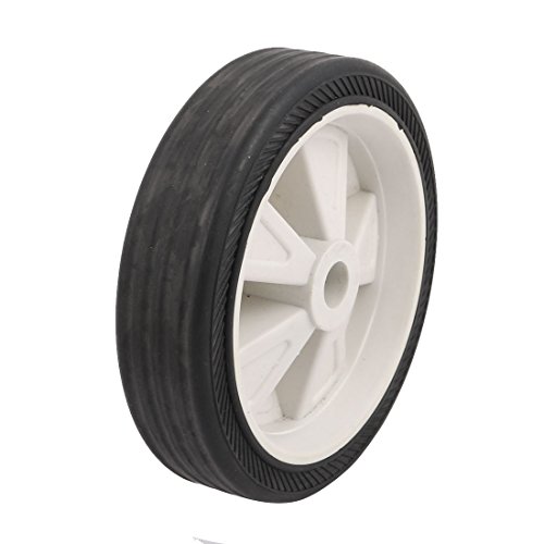 Aexit 120mm Durchmesser - schwarzes Gummi - Radreifen - Reifen - Trolley - Mülleimer - Teil (e00b7907034304a1b46c90035bce8010) von Aexit