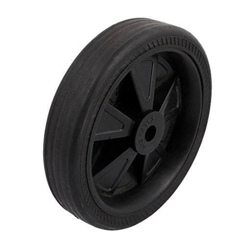 Aexit 150mm Durchmesser - schwarzes Gummi - Rad - Vollreifen - Reifen - Trolley - Mülleimer - Teil (24d776f329330a1d8ddca5d3f41b6005) von Aexit