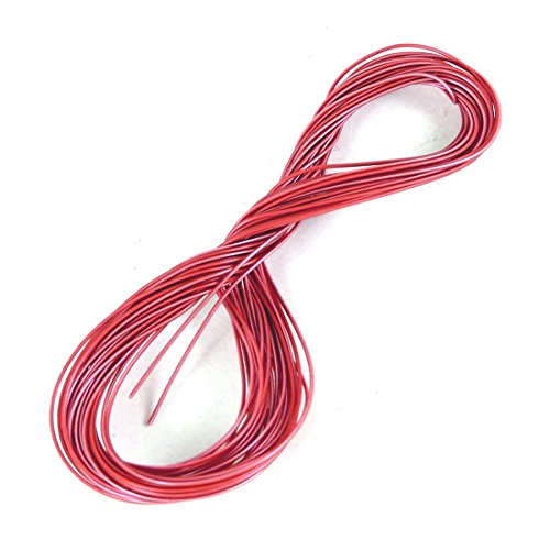Aexit 15m 50Ft 24AWG Hi-Temp Hohe Tempreture PTFE Wrap Kabel Drahtseil Rot (12220a1221a41d4363c9b287f021b403) von Aexit