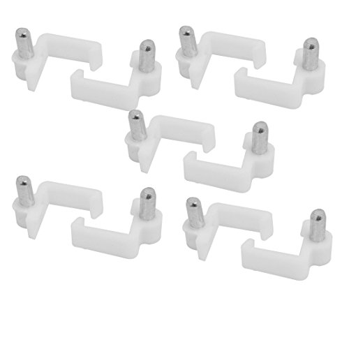 Aexit 16mm Fitting Dicke Kunststoff Linke Seite Shelf Support Peg Pin Bracket 10 stücke (26b1710c5fd25f106c491231230a120c) von Aexit