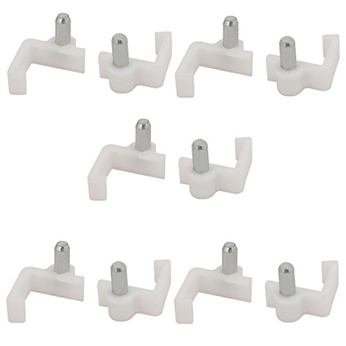 Aexit 16mm Fitting Dicke Kunststoff Rechte Seite Shelf Support Peg Pin Bracket 10 stücke (0a79d4db711e88cb03fdab15a0e9ef5b) von Aexit