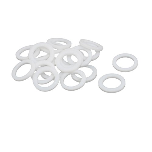 Aexit 18mmx12mmx2mm PTFE-Unterlegscheibe Flanschdichtung Weiß 20St (5cd1780880a4ed6164d054be4aa44f15) von Aexit