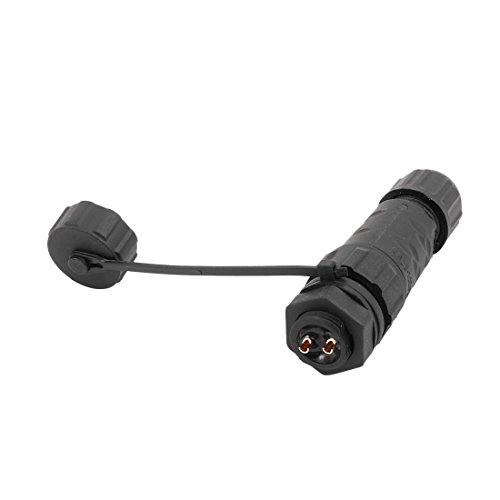 Aexit 1Set AC250V 10A M14 Gewinde 2P Stecker/Buchse Kabel Luftfahrtstecker mit Kappe (bde48b1a8759288f9960311800105e11) von Aexit
