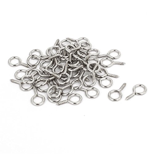 Aexit 1mm Ø Gewinde Metall Bolzen Öse Haken Schraube Sortiment Splitter Ton 50 stücke (a60b3fd131b622ed871fc6b8ff1f38e3) von Aexit
