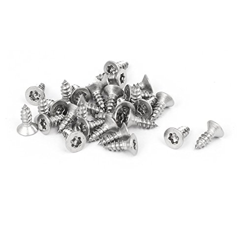 Aexit 2,9 mm x 8 mm 304 Edelstahl Flat Head Star Drive Selbstschneidende Schraube 30st (3bf588eb6a9e05bdb63be7c61118fb68) von Aexit
