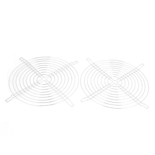 Aexit 2 Stück DC Fan Grill Protector Fingerschutz 200mm 20 cm Edelstahl Silber Ton (d3b97d6e13a78f332fbb7a9d1fd90a7d) von Aexit