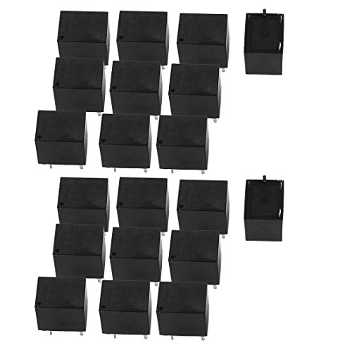 Aexit 20 Stk Sport & Freizeit DC 12V 20A 0,6 W 4 Terminal SPST-NO Mini Spulenleistung Radsport elektromagnetische Relais von Aexit