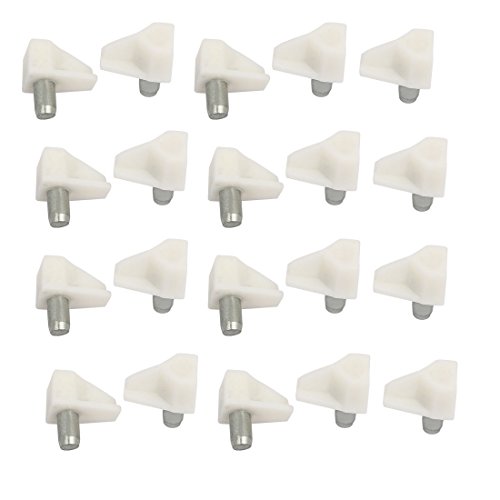 Aexit 20 Stück Baumarkt Schrankregal Unterstützung Pegs Stifte Halterung Halter Weiß Eisenwaren 5mm D. Aexit 20 Stück Baumarkt Schrankregal Unterstützung Pegs Stifte Halterung Halter Weiß Eisenwaren 5mm D. von Aexit