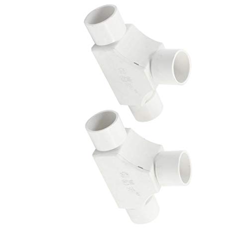 Aexit 20 mm T Form 3 Wege Tee Rohr PVC Elektrische Leitung Kabel Anschluss 2 von Aexit
