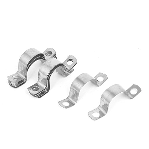 Aexit 20mm 0,8-Zoll-Bogen-hoher Edelstahl-Rohr-Bügel-Klemmclip-Silber-Ton 10pcs (ae9f4d378d3779c60ada9b1d5434bc82) von Aexit