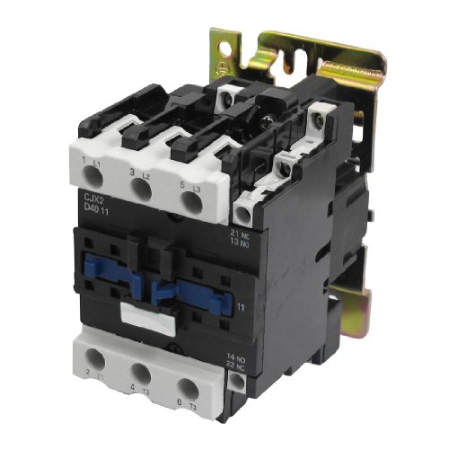 Aexit 220V 50 / 60Hz Spule 40A 3 Pol 1NO 1NC AC Schütz w Halterung (85d3b92d9a3b2c4e25d904583de523c6) von Aexit