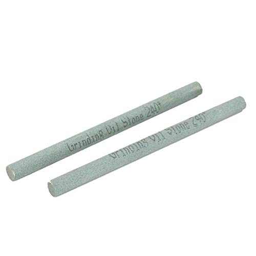 Aexit 240 Körnung Boride Schleifmittel Runde Ölstein Stickspitzer 2 Stück (86f2a0fb8d2012be3c51334e79aae824) von Aexit