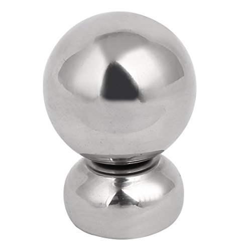 Aexit 25mm x 25mm Ball Top Cap 201 Edelstahl Silber Ton für Treppen Newel Zaunpfosten (90e8a3d18a3cf54edc9e567dcc986ec0) von Aexit