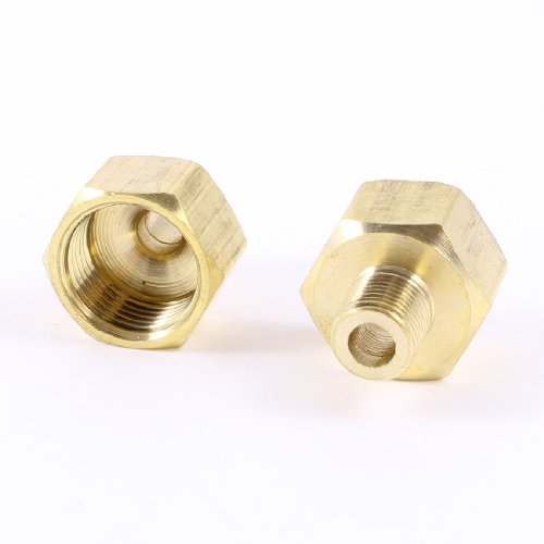 Aexit 2PCS 1/8' 'PT x 1/2' 'PT Außengewinde Innensechskant-Nippel Gerade Verbinder (8266fe6578353646ab6f51a4b1b879ee) von Aexit