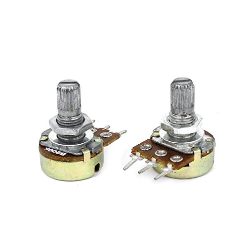 Aexit 2Pcs B200K 200K Ohm 3 Anschlüsse Rotary Audio B Potentiometer Pot (503cb25fd973b0e2eba00230a6f30762) von Aexit