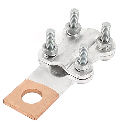 Aexit 300A Bolzen-Typ JTL Kupfer-Aluminium-Verbindungsklemme Kabelklemme 13mm Ring für 1/2 Bolzen (5a264d9bc90ee8815cc0ea319a617ab7) von Aexit