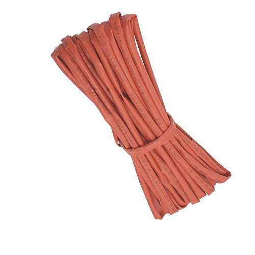 Aexit 32,8 Ft 10M langer 5 mm Durchmesser. Schrumpfschlauch aus Polyolefin Rot (03ce61f986cd02868362296c69a51545) von Aexit