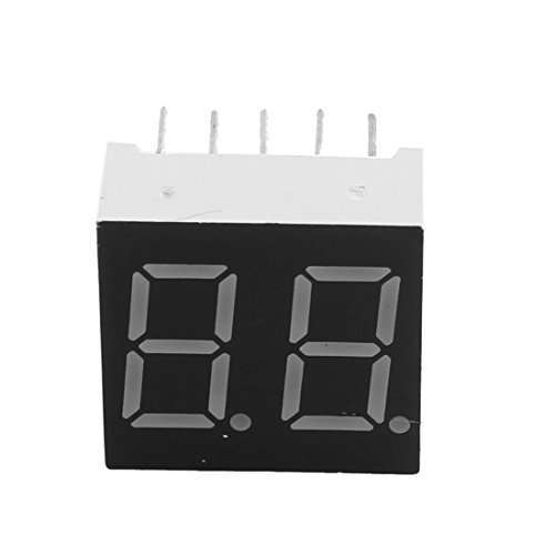 Aexit 3261BS 7 Segment 2 Bit 0,36 Zoll Gemeinsame Anode Rote LED-Digitalanzeigeröhre (9c838b316eea3d06d5694cd0e91df26d) von Aexit