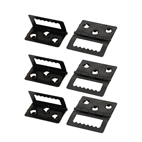 Aexit 32mm x 20 x 5 mm Bilderrahmen hinten Scharnier Rückwandplatine Schnalle Black 6St (35b25ce80c5156ca07b0b0d616b3c310) von Aexit
