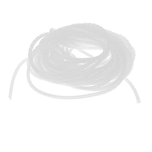 Aexit 3mm Durchmesser - flexibler Spiralschlauch-Kabel-Wire-Wrap-Computer verwalten Kabel weiß 10 Meter (ed62967843751b4f261e39ed16c5548a) von Aexit