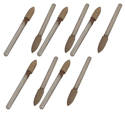 Aexit 3mm Schaft 4mm Kegelkopf Kuh Leder Schleifen Montiert Punkt Polierwerkzeug 10 stücke (4153f552413824d9d5d7bba0c29b3cb2) von Aexit