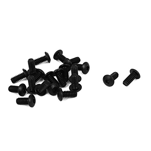 Aexit 4# -40 x 1/4' 'UNC 10,9 Stahl Innensechskant Kopf Maschinenschrauben Schwarz 20 Stücke (9e6dbb1888243527c6c7b334bcd5aaa8) von Aexit