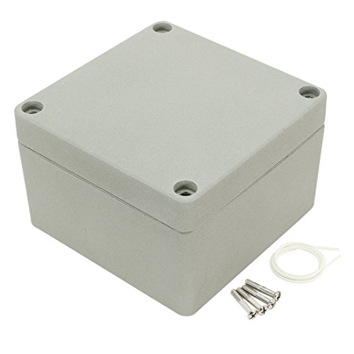 Aexit 4.7' 'x4.7' 'x3.2' (120mmx120mmx82mm) Aluminium-Anschlusskasten Universal Electric Project Enclosure (2d7c0a93432663eace70febbe7fcbe1d) von Aexit