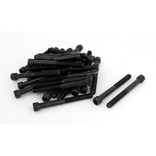 Aexit 40Pcs 1/4' '- 20x2-1/2' '12,9 Stahl Schwarz Innensechskantschrauben Schrauben (90c84a811b053752c47ee48adf63f9c1) von Aexit