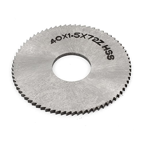 Aexit 40mm Schrank-Zubehör x 1.5mm x 13mm HSS 72 Zähne Schlitzsäge Blatt Schneiderrad Scharniere de Aexit 40mm Schrank-Zubehör x 1.5mm x 13mm HSS 72 Zähne Schlitzsäge Blatt Schneiderrad Scharniere de von Aexit