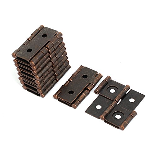 Aexit 47mm x 45 mm x 5mm antiken Stil doppelt wirkenden Paravent Scharnier Kupfer Ton 10 Stück (61da8f095a1d4e03f98f21e0469c0028) von Aexit