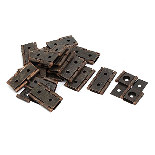 Aexit 47mm x 45 mm x 5mm antiken Stil doppelt wirkenden Paravent Scharnier Kupfer Ton 20pcs (ef13E-9-4-3394f0701f6ea8e1abdb5d58c) von Aexit