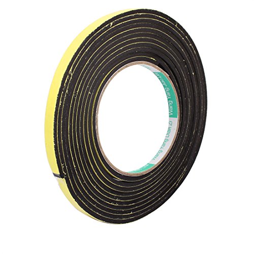 Aexit 4M 8mm x 3mm selbstklebend Schaumband Abdeckband Dichtband Kompriband von Aexit