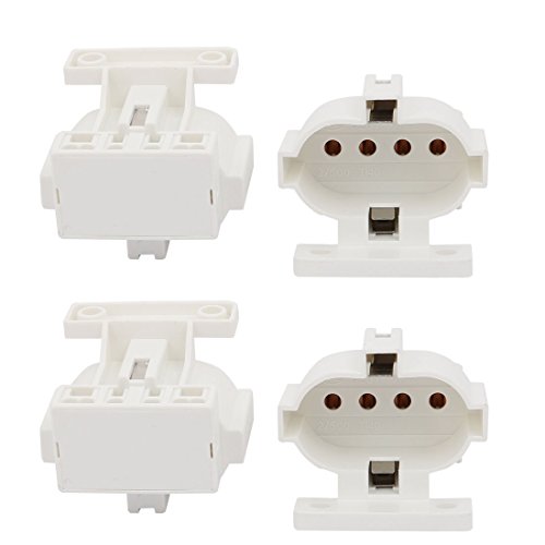 Aexit 4Pcs 2G7-F447 AC 500 V 2A H Sockel fluoreszierende PL Röhre Lampenfassung (5ecafe7524b296b3399ca78f11efd3c2) von Aexit