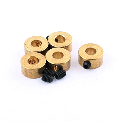 Aexit 5 Stück RC Flugzeug Fahrwerk Radstopper 4mm Innendurchmesser 8x5mm w Schraube (963c7baf0f244bb83260161d5d574037) von Aexit