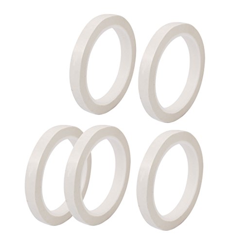 Aexit 5 Stücke 10mm Einseitig Starke Selbstklebende Tape 50 Meter Länge Flammschutzmittel Logo Band Weiß (1cce05d25503216dbc4a912fd6a9d258) von Aexit